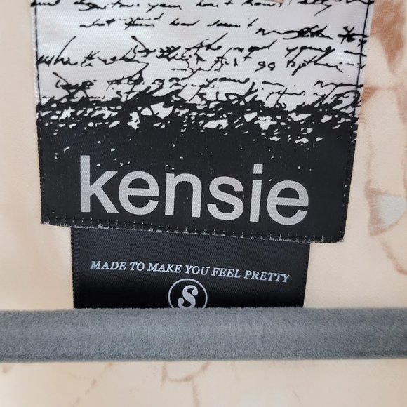 KENSIE crepe blouson jacket Sz S - Picture 10 of 12